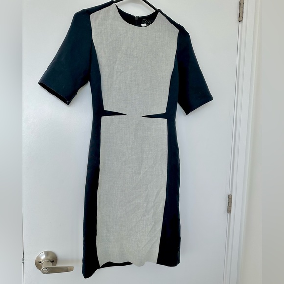 COS nevy blue and gray dress size 2 - Picture 1 of 2